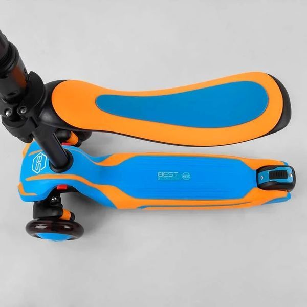 Триколісний самокат із сидінням 2в1 Best Scooter JS-30918, від 1,5 до 8 років, самокат-біговел JS-30918 фото