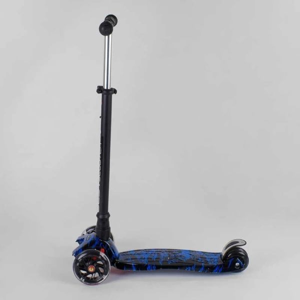 Триколісний самокат дитячий MAXI Best Scooter 779-1528, колеса PU зі світлом, для хлопчиків 779-1528 фото