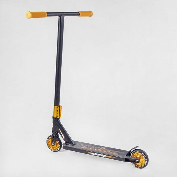 Дитячий трюковий самокат Best Scooter 95819 "Burning", колеса PU-110 мм, кермо 83 см 95819 фото