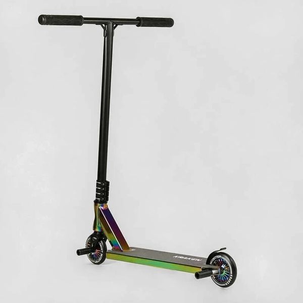 Трюковий самокат із пегами Best Scooter "Kraken" KR-64084 з HIC-системою, алюмін диск і дека, колеса PU 110 мм KR-64084 фото