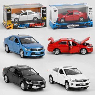 Машина металопластик LF - 79509 "Авто Експерт", 3 кольори, 1:32, світло, звук, інерція, відчиняються двері LF - 79509 фото