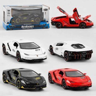 Машинка 80211 (72) "Авто Експерт", 3 різновиди, металопластик, масштаб 1:32, підсвітка фар, звук, інерція, 80211 фото