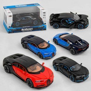 Машина металопластик LF-83880 "Авто Експерт", 3 кольори, 1:32, світло, звук, інерція, відчиняються двері, LF - 83880 фото