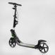 Самокат двоколісний великий Best Scooter L-22066 Зелений, PU 200 мм, амортизація, ручне гальмо, до 100 кг L-22066 фото 6