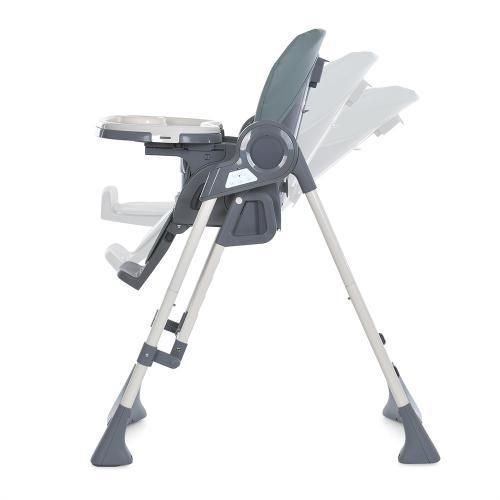 Стільчик гойдалка для немовлят EL CAMINO SWAN ME 1087-G Pale Green ME 1087-G Dark Gray фото