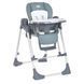 Стільчик гойдалка для немовлят EL CAMINO SWAN ME 1087-G Pale Green ME 1087-G Dark Gray фото 1