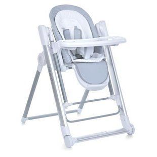 Крісло гойдалка стільчик для годування EL CAMINO ME 1102 DEBUT Gentle Gray ME 1102 DEBUT Serious Gray фото
