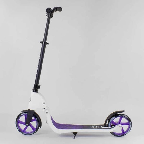 Детский двухколесный самокат Best Scooter 90003 Фиолетовый, колеса PU 20 см, трюковый, руль на на 360&deg; 90003 фото