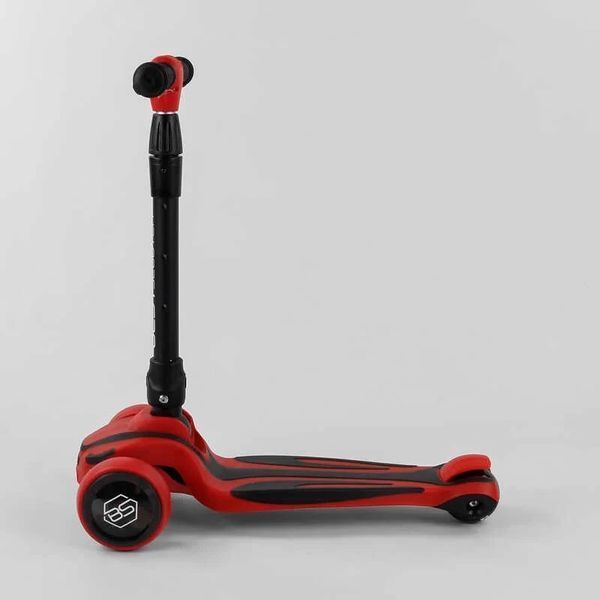 Самокат триколісний дитячий з колесами, що світяться S-5896 Best Scooter, MAXI, висота від 69 до 79 см S-5896 фото
