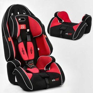 Автокрісло дитяче з бустером JOY G 1699 Червоне, група 1/2/3, вага 9-36 кг, від 9 місяців до 12 років G 1699 фото