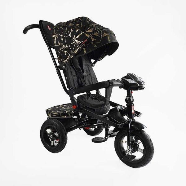 Велосипед триколісний із поворотним сидінням Best Trike 6088 F &mdash; 626-87 Чорний, надувні колеса 6088 F &ndash; 626-87 фото