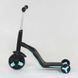 Дитячий самокат-велобіг-велосипед 3в1 JT 20255 Best Scooter, трансформер, 8 мелодій, Блакитний JT 20255 фото 5