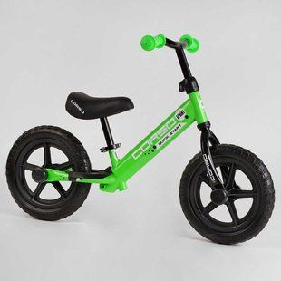 Дитячий біговел 12" CORSO J-3266 зі сталевою рамою та колесами EVA (ПЕНА) J-3266 фото