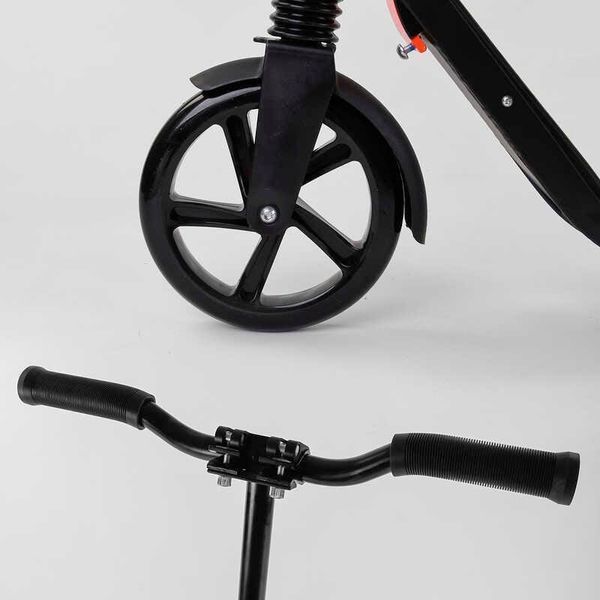 Дитячий двоколісний самокат Best Scooter 67450, від 5 років, до 100 кг, колеса PU 20 см, 1 амортизатор 67450 фото