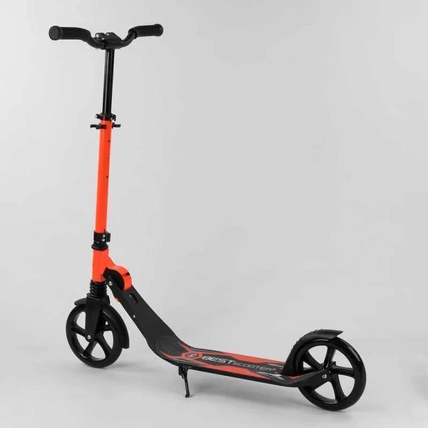 Дитячий двоколісний самокат Best Scooter 67450, від 5 років, до 100 кг, колеса PU 20 см, 1 амортизатор 67450 фото