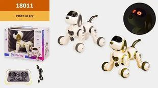 Радіокерований собака-робот Smart Robot Dog 18011, 2 кольори, розпізнавання жестів, рухає очима 18011 фото