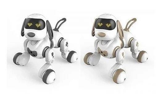 Радіокерований собака-робот Smart Robot Dog 18011, 2 кольори, розпізнавання жестів, рухає очима 18011 фото