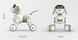 Радіокерований собака-робот Smart Robot Dog 18011, 2 кольори, розпізнавання жестів, рухає очима 18011 фото 6