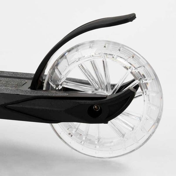 Самокат двоколісний "Best Scooter" 33095 колеса PU 145 мм, диски коліс, дека, вилка з підсвіткою, 33095 фото