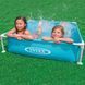 Басейн каркасний для дітей 122х122х30 см Інтекс Mini Frame Pool 57173 Блакитний, 337 л, Intex, квадратний 57173 фото 1