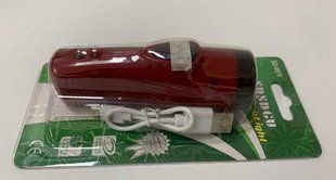 Ліхтар світлодіодний акумуляторний C 56754, 2 режими роботи, USB-кабель, на аркуші C 56754 фото