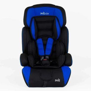Автокрісло дитяче 9-36 JOY 7190 BB Синє, група 1/2/3, від 9 місяців до 12 років, з бустером 7190 BB фото