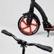 Самокат двоколісний з великими колесами Best Scooter 40860 Червоний, з амортизатором, PU 23/20 см, до 100 кг 40860 фото 4