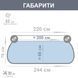 Басейн надувний 244 х 76 см Intex Easy Set 28110, сімейний, наливний басейн, 2420 л 28110 фото 4