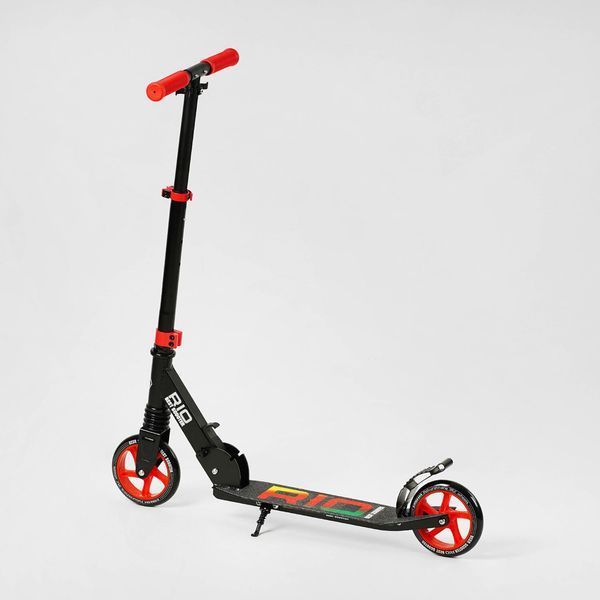 Дитячий двоколісний самокат RIO R-88505 "Best Scooter", з колеса PU 145 мм і переднім амортизатором R-88505 фото