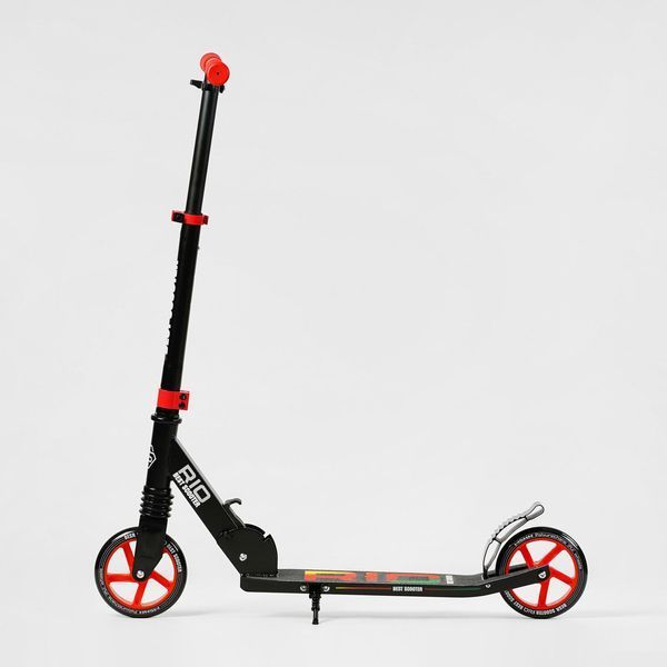 Дитячий двоколісний самокат RIO R-88505 "Best Scooter", з колеса PU 145 мм і переднім амортизатором R-88505 фото