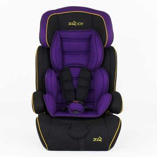 Автокрісло дитяче JOY 8577 BV Фіолетове, від 9-36 кг, універсальне, з бустером, група 1/2/3 8577 BV фото