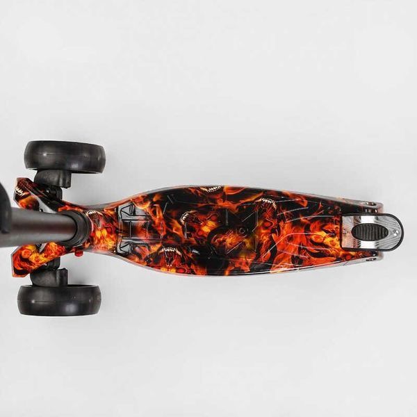 Дитячий самокат триколісний MAXI Best Scooter S-10606, знімне кермо до 87 см, колеса PU зі світлом S-10606 фото