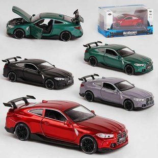 Машинка BMW ТК - 99885 "Авто Експерт", 4 види, металопластик, 1:32, світло, звук, інерція, двері, що ТК - 99885 фото