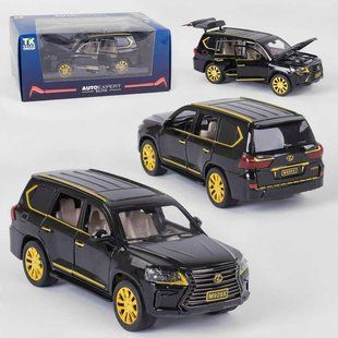Модель машини LEXUS LX570 EL-4120 "Авто Експерт", 1:24 масштаб, світло, звук, іннерція, відчиняються двері EL-4120 фото