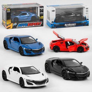 Машина металопластик LF - 11895 "Авто Експерт", 3 кольори, 1:32, світло, звук, інерція, відчиняються двері, LF - 11895 фото