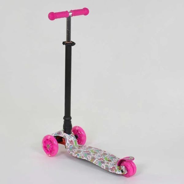 Самокат триколісний дитячий Best Scooter MAXI 779-1341, колеса PU, зі світлом 779-1341 фото