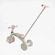 Дитячий велосипед-біговів з батьківською ручкою Best Trike BST-565 Біло-рожевий, рама нейлон BST-307 фото 3