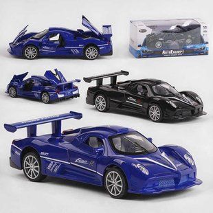 Машина металопластикова 73246 W (96/2) "Авто Експерт", 4 кольори, 1:32, світло, звук, інерція, відчиняються 73246 W фото