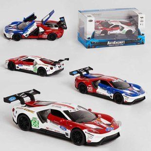 Машинка DL - 36014 FORD "Авто Експерт", 2 види, металопластик, 1:32, світло, звук, інерція, двері, що DL - 36014 фото